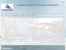 Tablet Screenshot of canarm.org